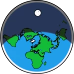 Logo of Flat Earth android Application 