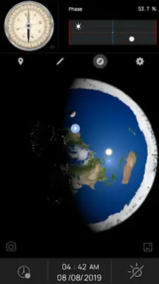 Flat Earth android App screenshot 1